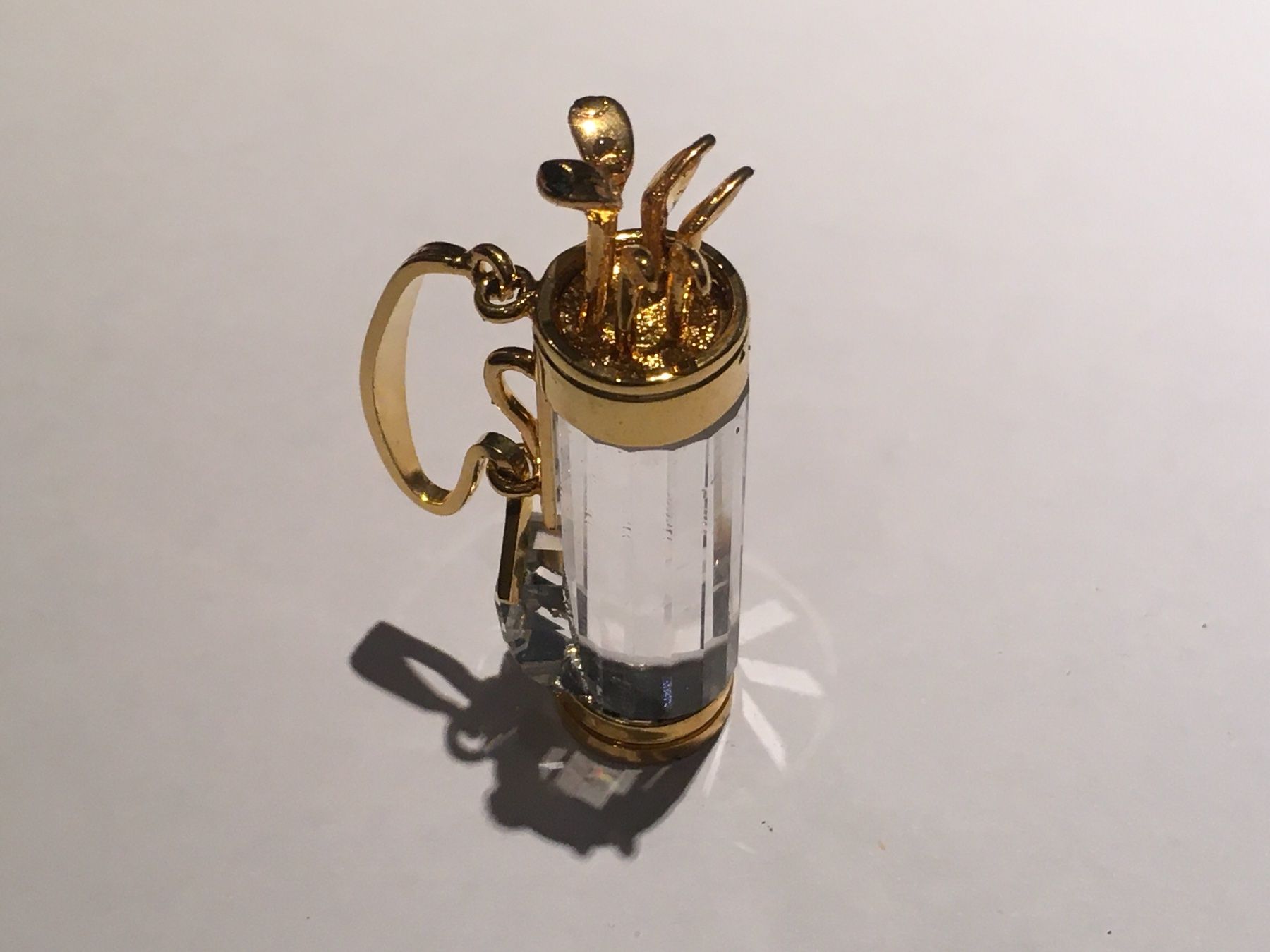 Swarovski Statuette: Swarovski Golfsack mit OVP – Nuovo e nell'imballaggio originale da Oberglatt ZH venduto da Multimix 2