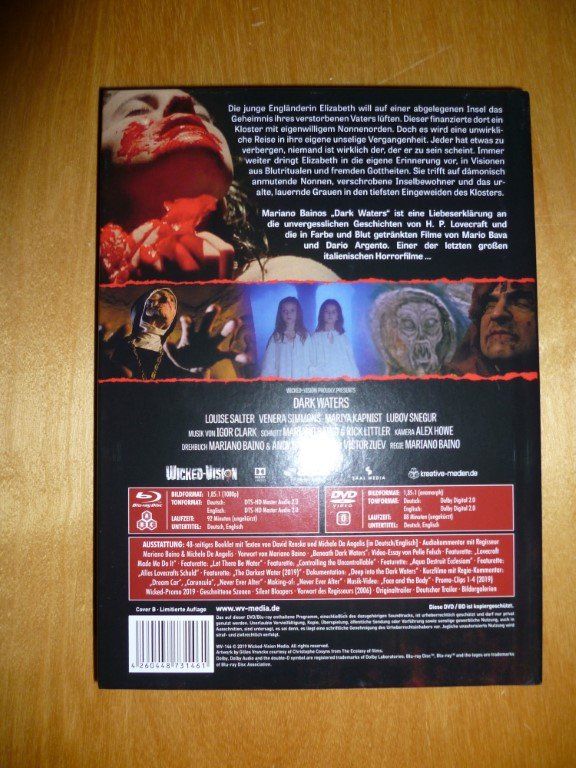 Tous les DVDs: Dark Waters - Mediabook [Blu-Ray] – D'occasion à Zürich par Gretchen 3