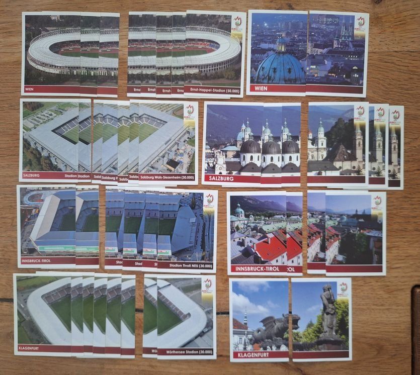 Panini Sammelbilder & Trading cards: Panini EM 2008 / 85 Stadion Stickers – Gebraucht aus Horw von Zemmerli