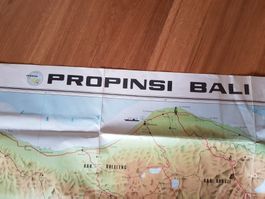 Land Karte 1981 Propinsi Bali