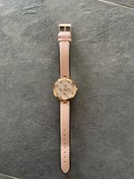 Damenuhr Guess GW0027L3 goldfarben Lederband rosa