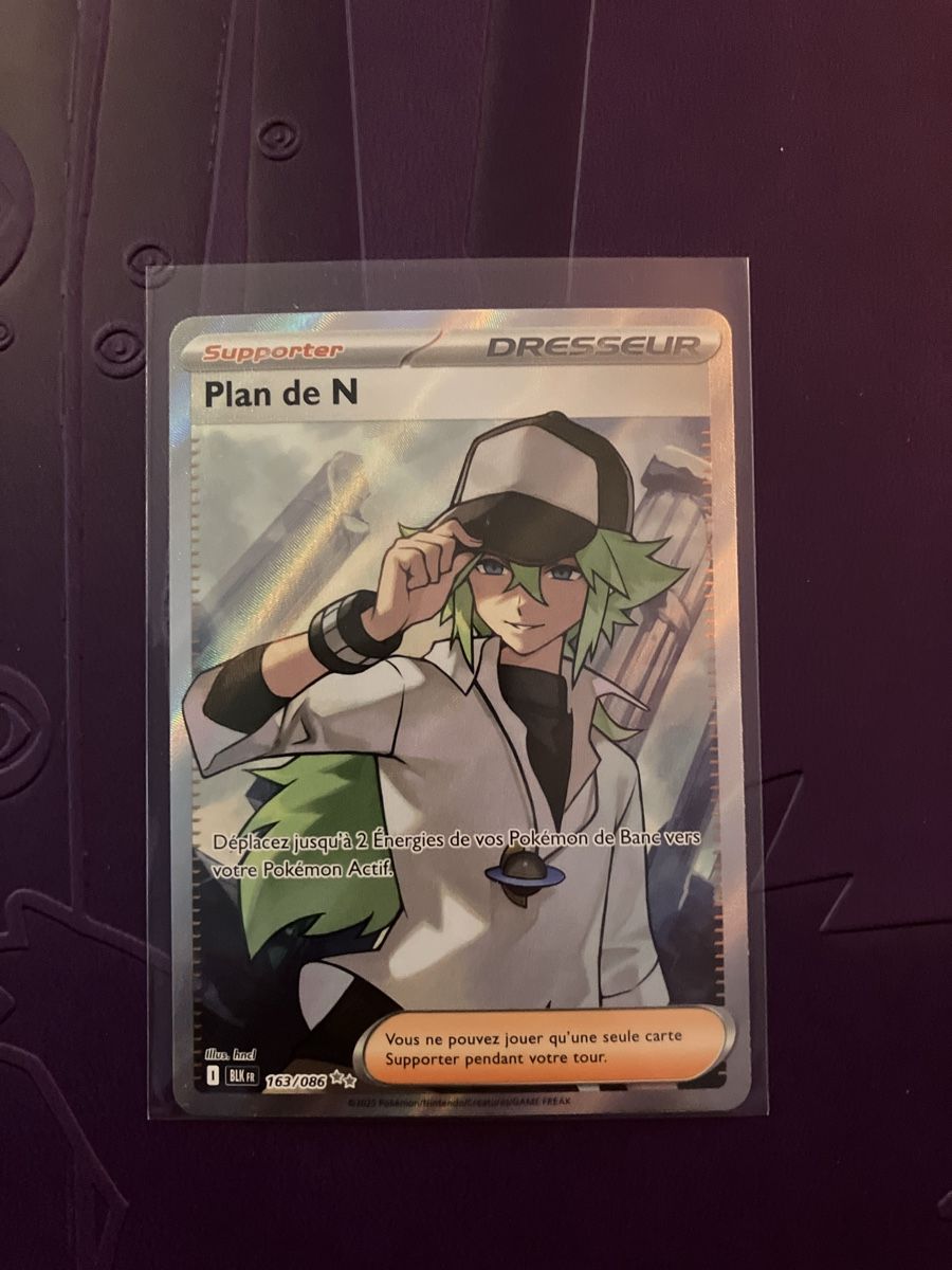 Pokémon Carte collezionabili: Pokémon Plan de N BLK 163/086 – Nuovo (secondo la descrizione) da La Chaux-de-Fonds venduto da chl_s5sc