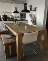 Esstisch Eiche massiv 200x100 cm sehr guter Zustand