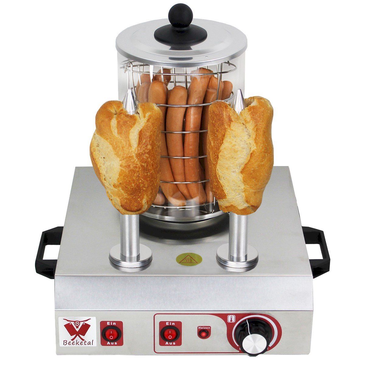 Altro per cucinare: Beeketal Hot Dog Erhitzer BHG06b – Nuovo e nell'imballaggio originale da Bottighofen venduto da zaap 2