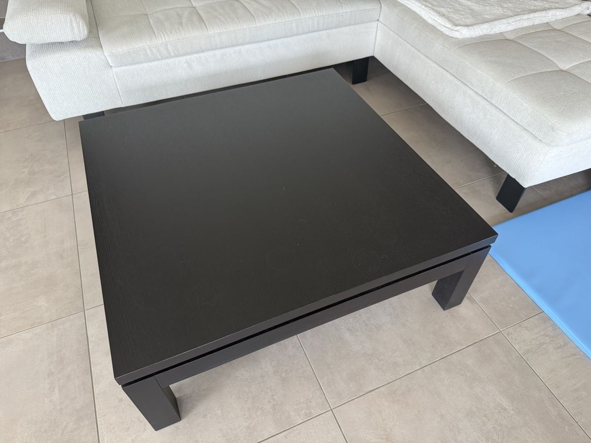 Tavoli: Table basse carrée noire bois (45) – Usato da Vex venduto da PhilCornerCH 5