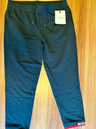 MONCLER pantalon jogging homme XXL, noir, NEUF