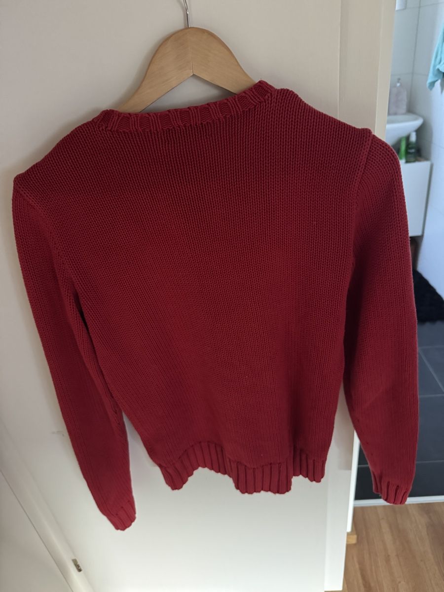 Ralph Lauren Pullover & Sweatshirts: Polo Ralph Lauren Baumwollpullover, USA Flagge, Gr. S – Gebraucht aus Scuol von SilvanaE14 2
