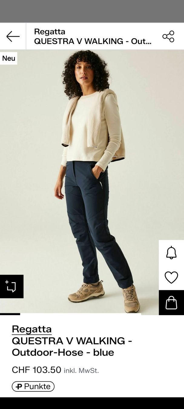 Pantaloni: Regatta Wanderhose Damen – Nuovo (secondo la descrizione) da Matten b. Interl venduto da ada_z6kw 5