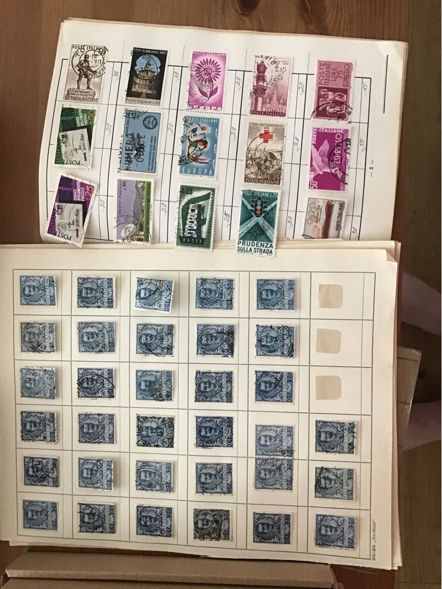 Alle Briefmarken: Briefmarken Italien – Gebraucht aus Bettwiesen von Jumpingfox 5