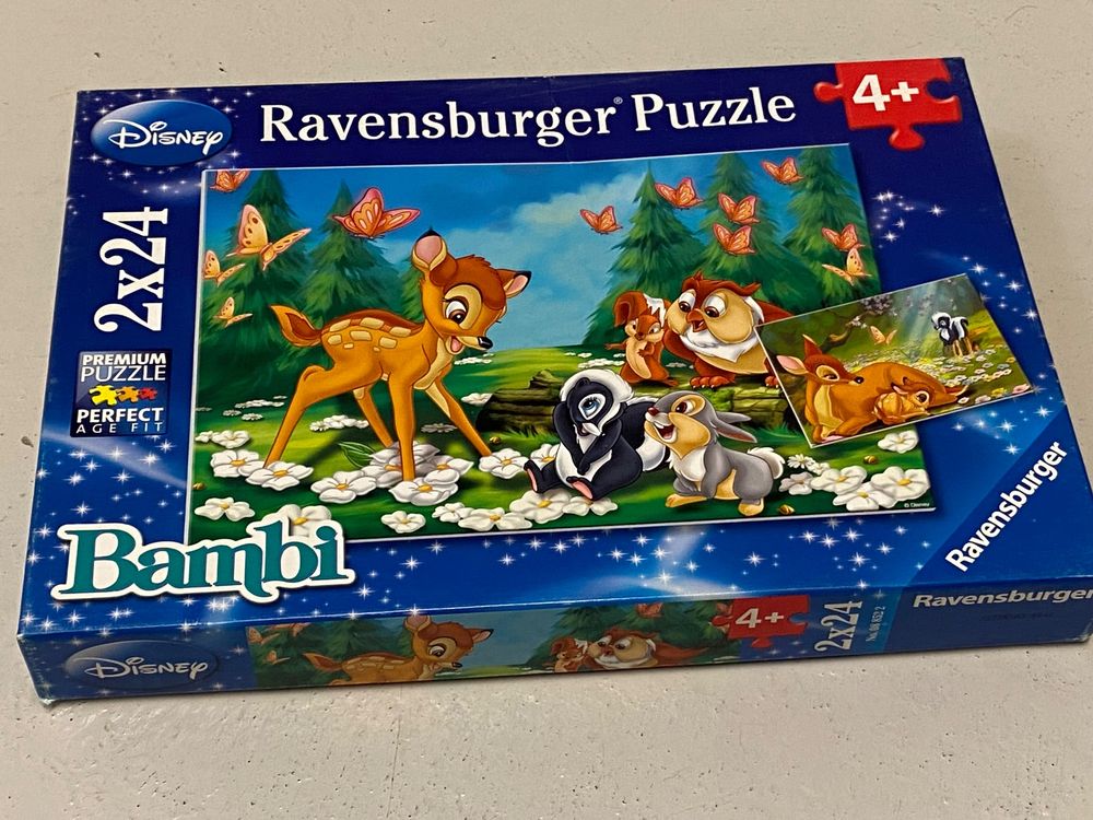 Kinder Puzzle Bambi von Ravensburger (Gebraucht) in Landschlacht für