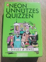 Neon Unnützes Quizzen  (Dieses & Jenes)  Kartenspiel   ©'Ars