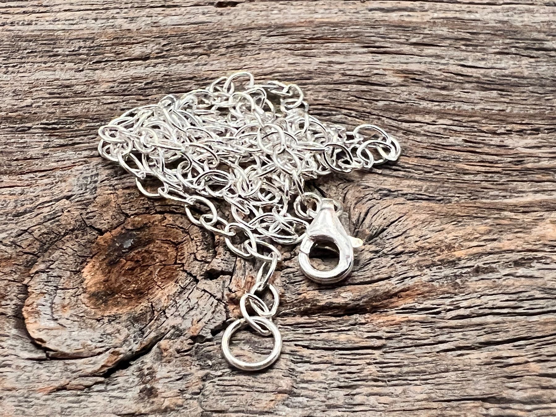 Catenine: Silber Kette 50cm - Durchmesser 2,8mm  - 3,1g - leicht hell – Usato da Bern venduto da Jiffy 6