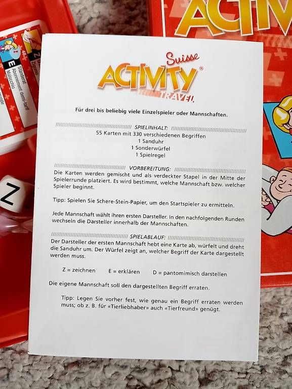Spiele: Activity Suisse Travel – Gebraucht aus Waldenburg von DorineS 1