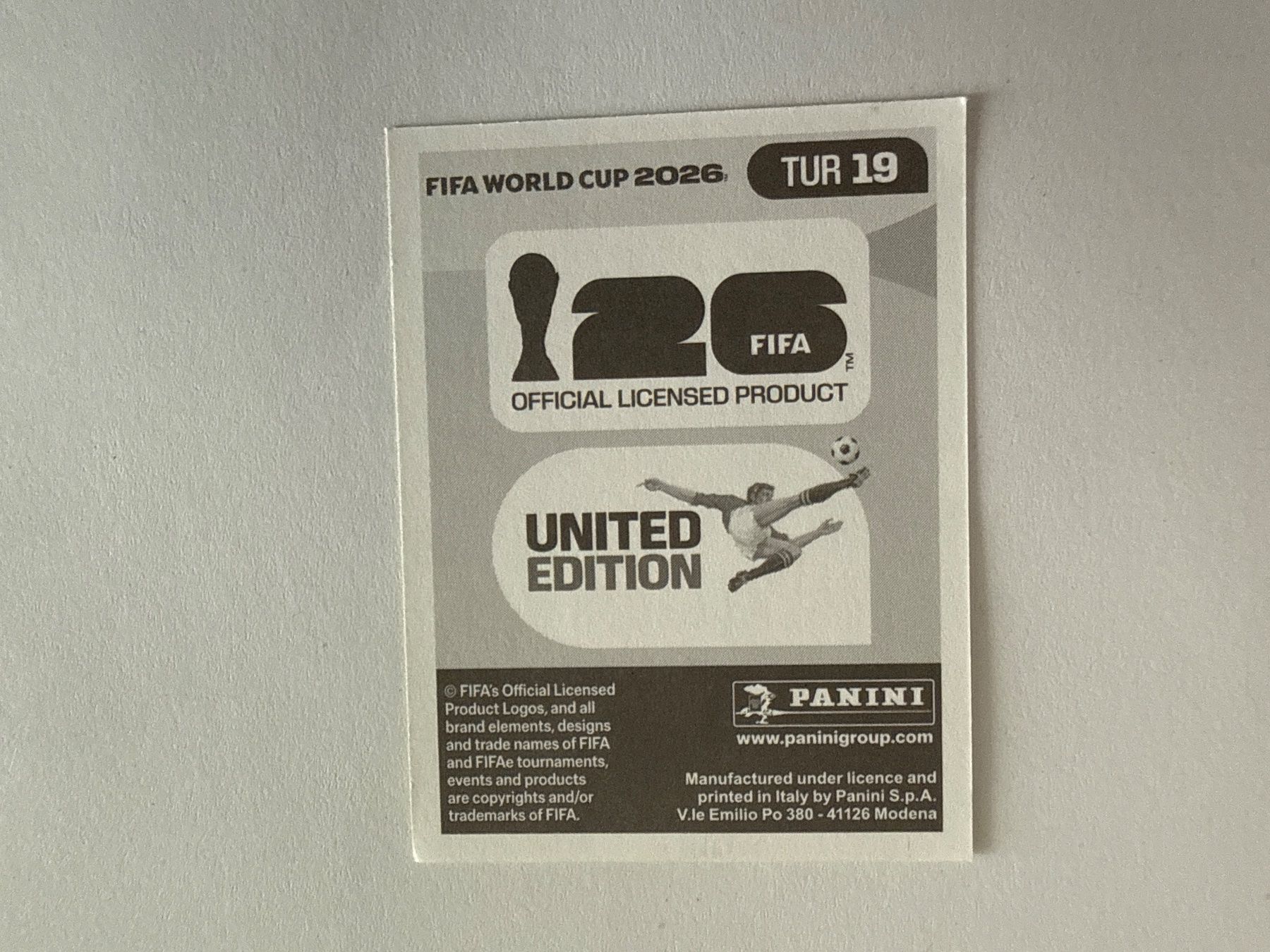 Panini Carte collezionabili: Aktürkoglu TUR19 - Panini CH Edition WM 2026 – Nuovo (secondo la descrizione) da Grenchen venduto da nicus_aveiro 1