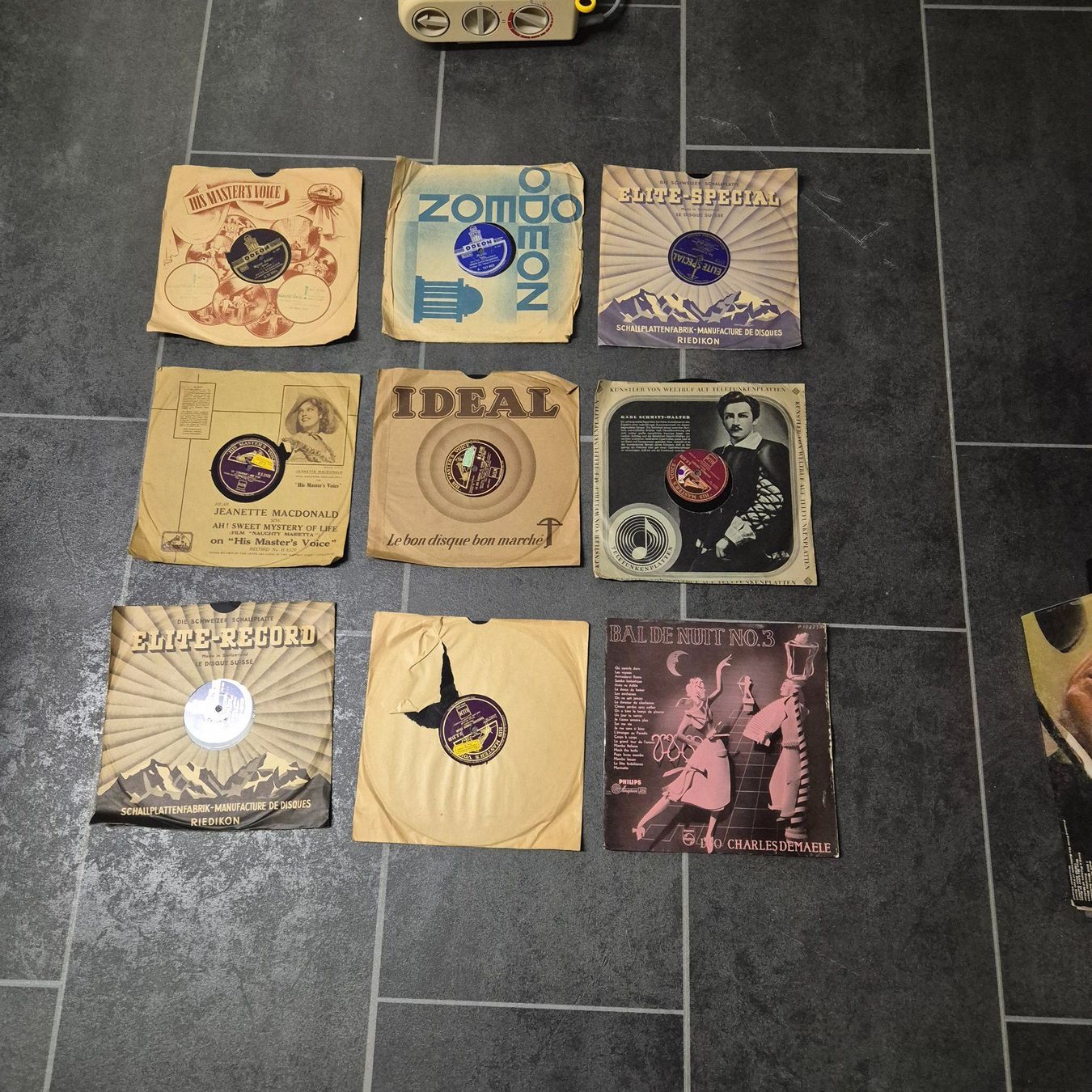Dischi in vinile: Schellack Schallplatten Set – Usato da Arni AG venduto da kurtrmeier