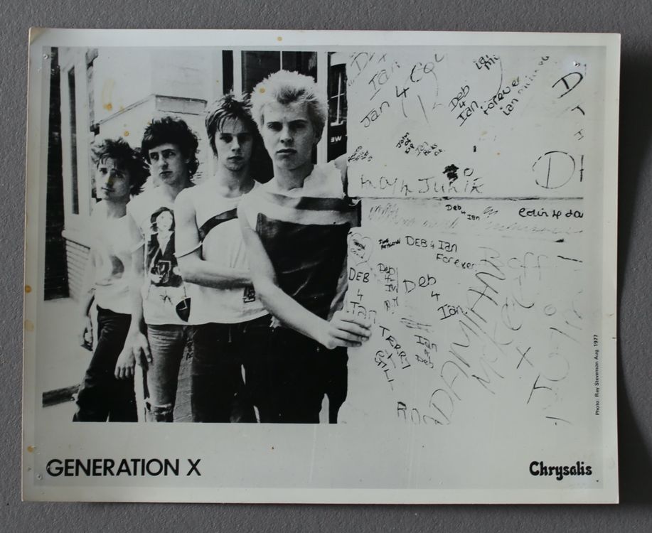 Punk, Promofoto, Generation X, 1977 Kaufen auf Ricardo