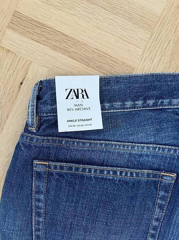 Zara Jeans: Zara Herren Hose Straight Fit – Nuovo e nell'imballaggio originale da Basel venduto da alu_l9s8 3