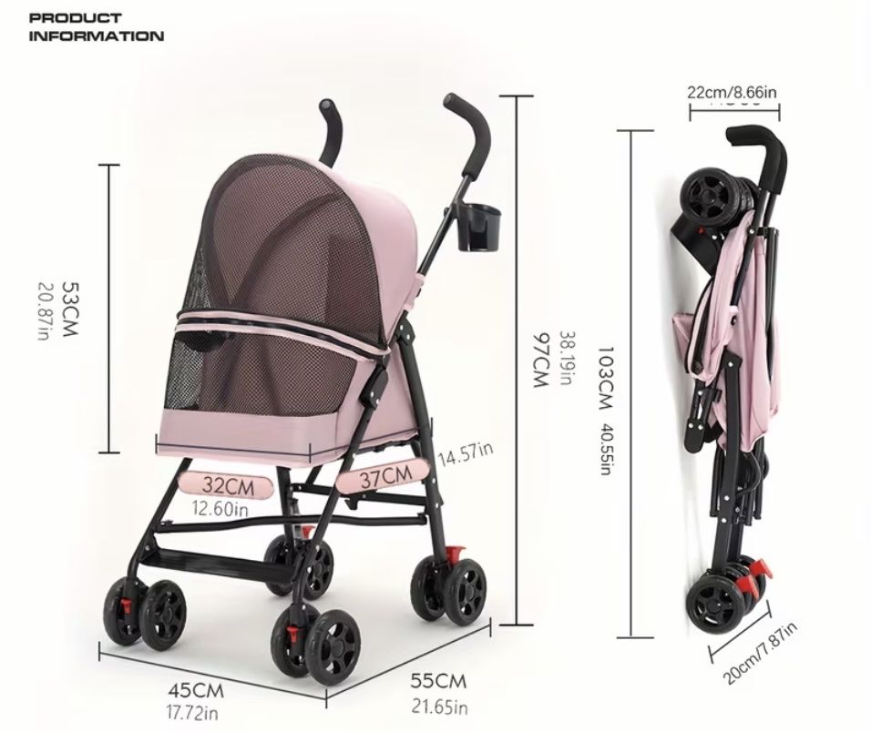 Accessori per carrozzine: Hund/Katze Wagen – Nuovo (secondo la descrizione) da Gerolfingen venduto da acor77 1