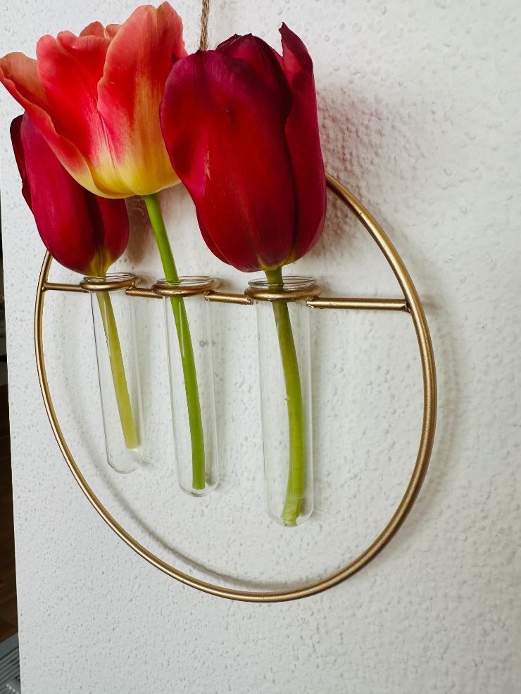 Tutte le decorazioni: Reifenkranz mit 3 Glasvasen – Usato da Fällanden venduto da LetiRobi 2