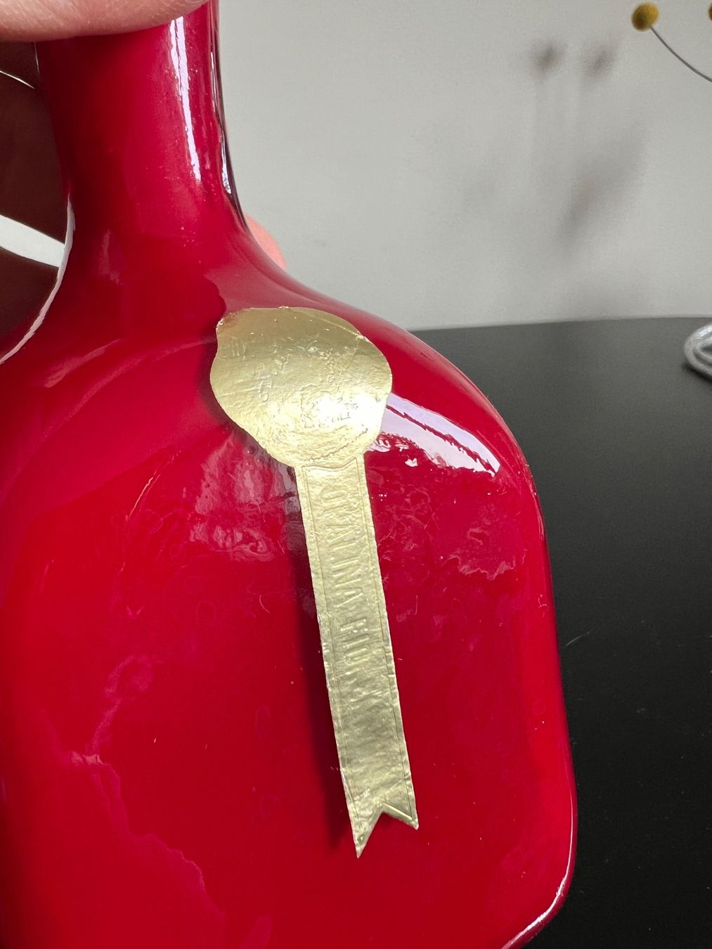Murano Vasi & Recipienti: Vase Murano Rot Opalina Fiorentina 16.5 cm – Usato da Jona venduto da Sariksa 1