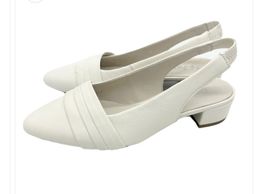 Original Gabor Sling Pumps weiss Gr. 39 NEU !