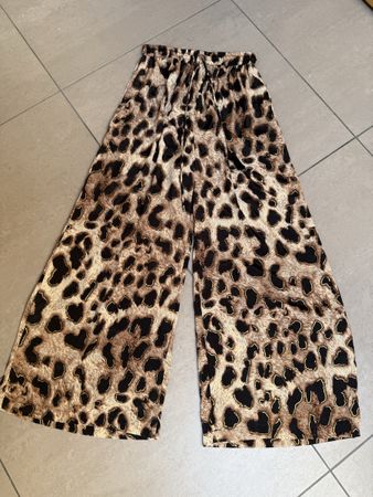 Bohohose aus Seide