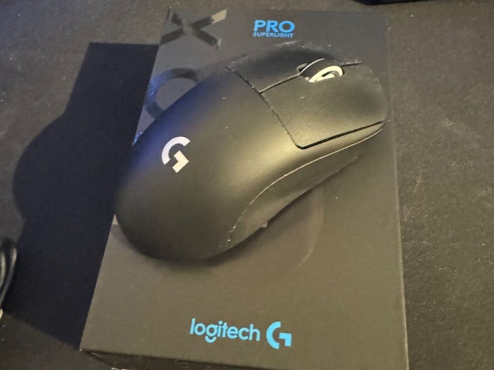 Hyekic Glas-Mausfüße Für Logitech G PRO X Superlight – Upgrade-Kit Mit Schnellen, Glatten Gleitern