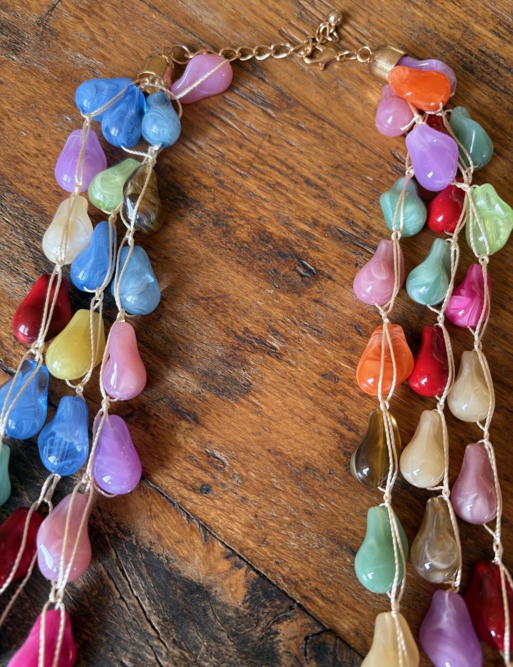 Catenine: Collier avec gouttes de couleurs – Nuovo e nell'imballaggio originale da Locarno venduto da DBSiesta 3