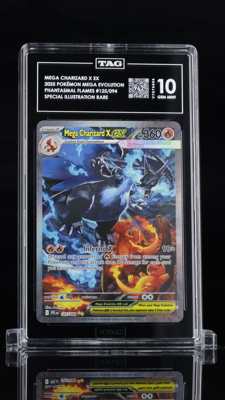 Pokémon Carte collezionabili: Mega Charizard X EX / Glurak / Phantasmal Flames / PFL 125 – Nuovo (secondo la descrizione) da Arni AG venduto da PokemonCardsStore