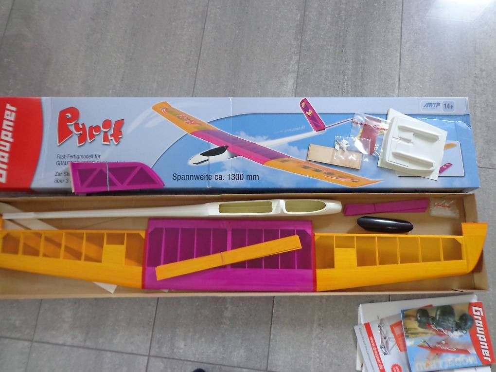 Graupner RC Modellbau: PYRIT Fast-Fertigmodell (ARTF) – Neu (gemäss Beschreibung) aus Camorino von Dibi7 2