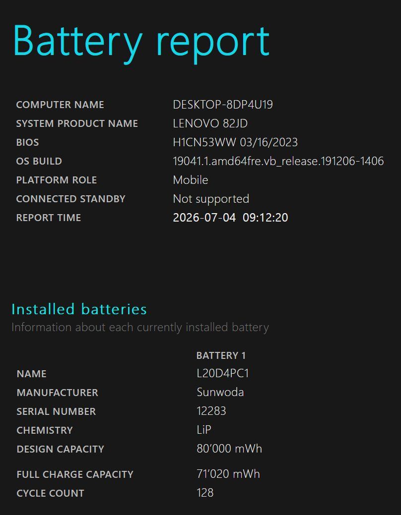Tablet PC: Laptop Lenovo Legion 5 Pro – Gebraucht aus Ettenhausen TG von M.Seitz 4