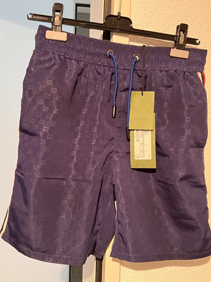 Gucci Hosen: Gucci Badehose, blau Grösse M – Neu (gemäss Beschreibung) aus Winterthur von ChicMarkt