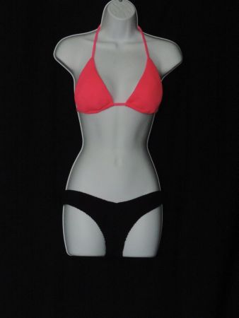 2 maillots de bain Calzedonia rose et violet noir