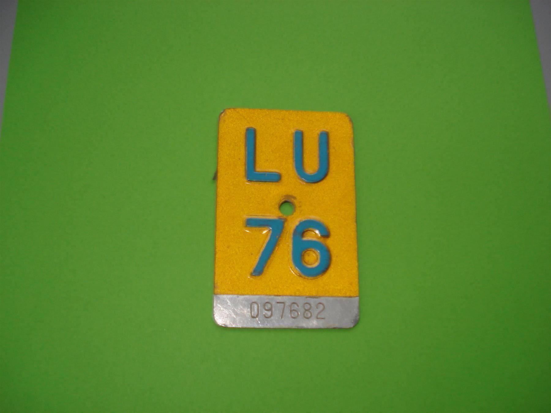 Insegne: Mofanummer LU 1976 – Usato da Root venduto da vil_k76z