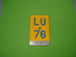 Mofanummer LU 1976