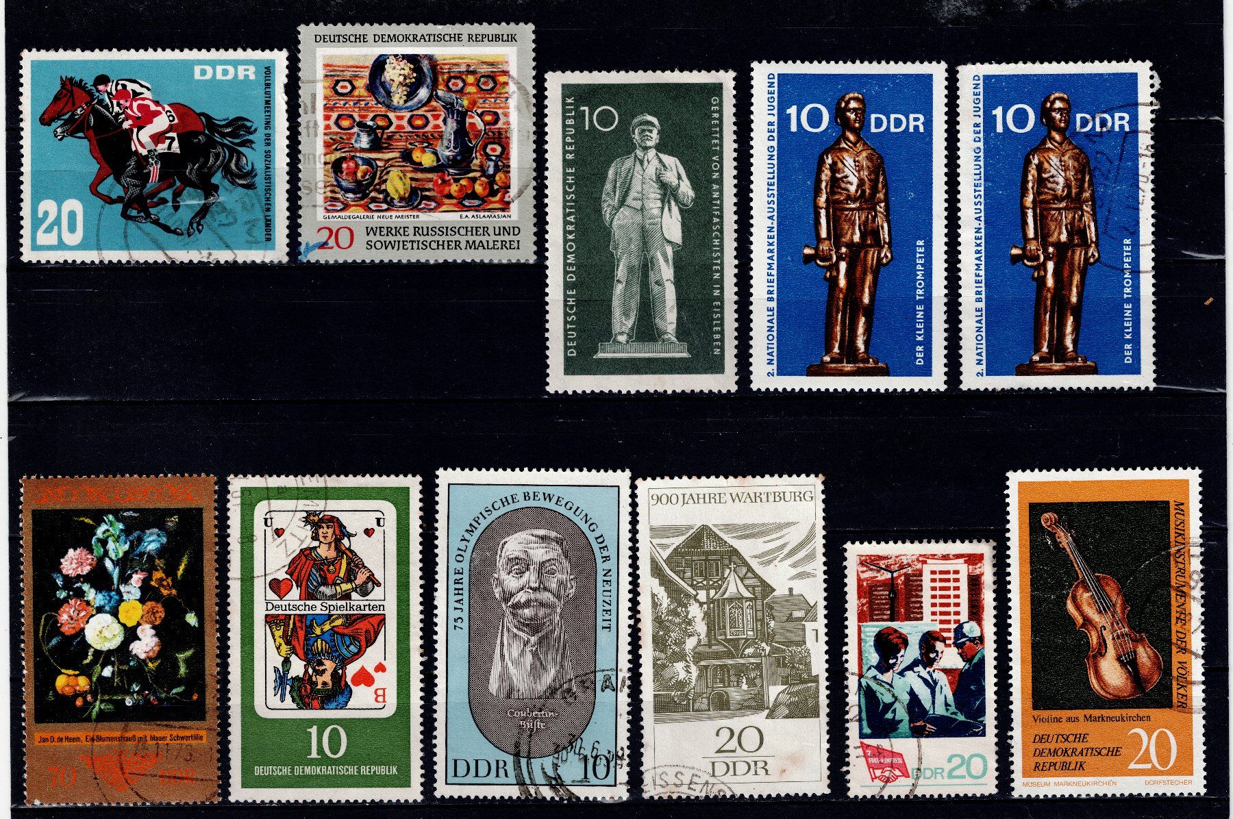 Alle Briefmarken: Briefmarken 32x DDR 4 – Gebraucht aus Tenniken von mik_6mxg 3
