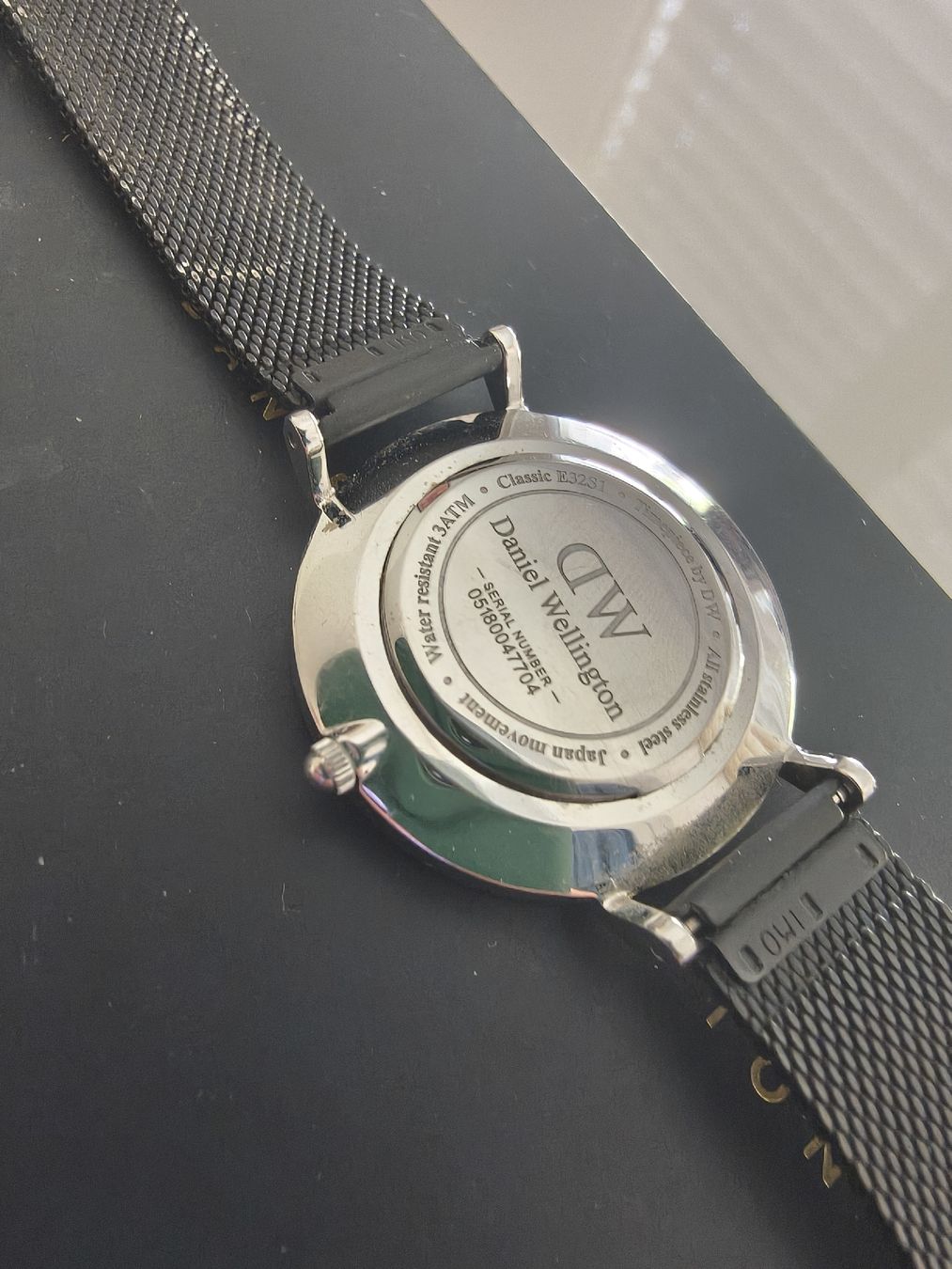 Daniel Wellington Orologi: Daniel Wellington Uhr - schwarz/silber – Usato da Rheinfelden venduto da JamieBabsi 3