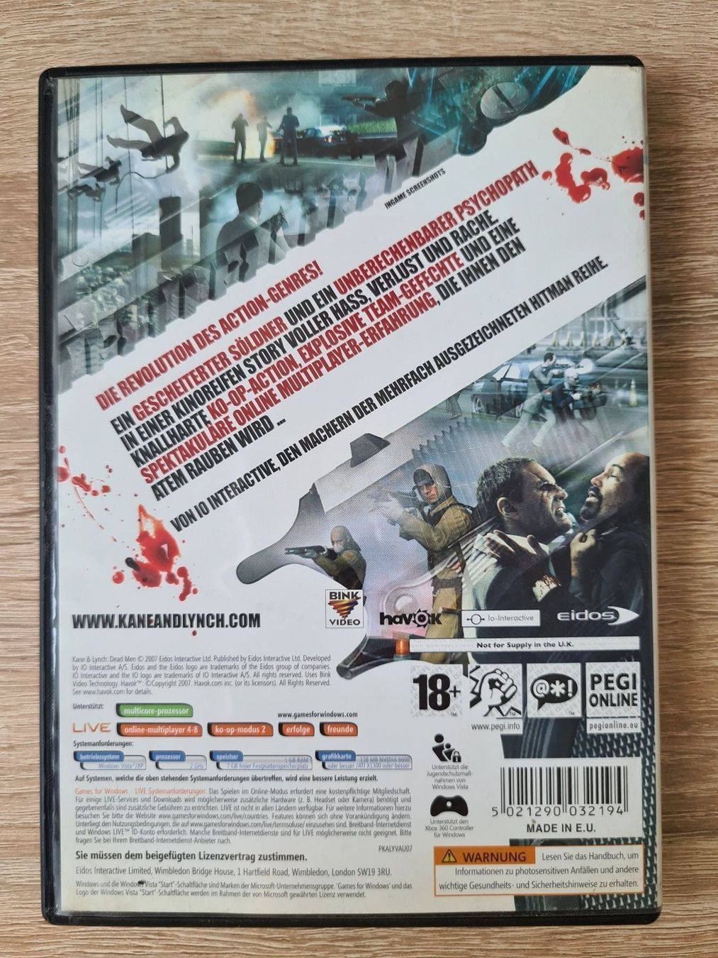 Spiele: Kane & Lynch: Dead Man (Multilanguage) - PC – Gebraucht aus Carouge GE von Franllo 1