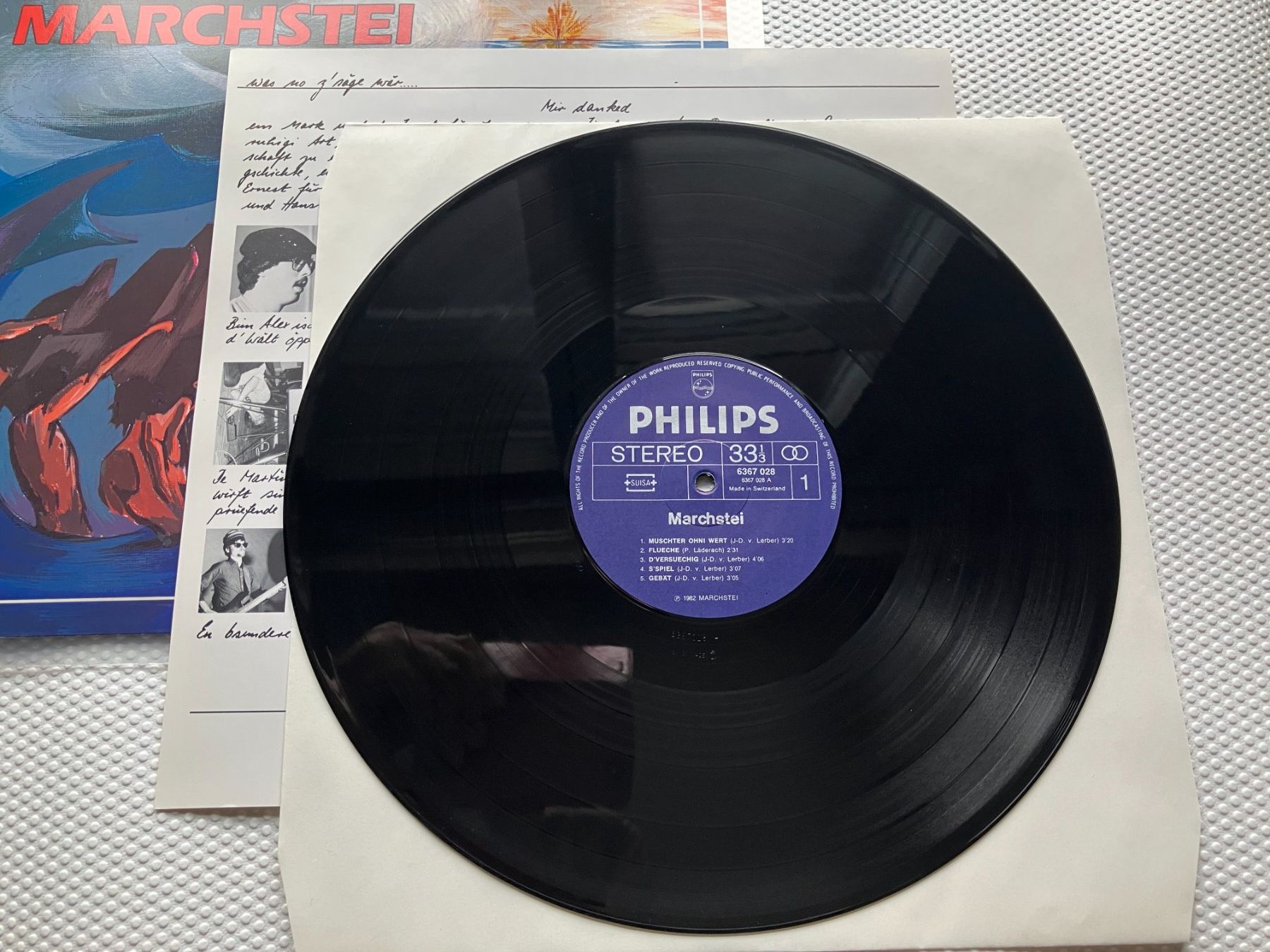 Schallplatten: Marchstei – Gebraucht aus Aarwangen von Jukebox3 6