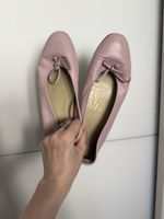 Damen Ballerinas Leder rosa Grösse 41