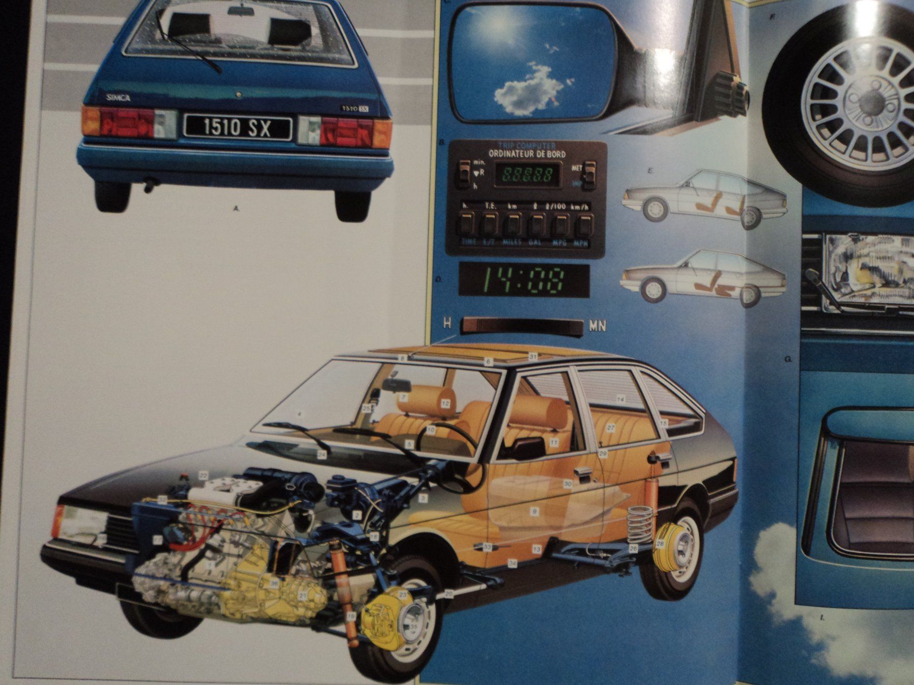 Talbot Documenti: Prospekt Talbot 1510 1979 – Usato da Schwarzenburg venduto da modelCARama 7
