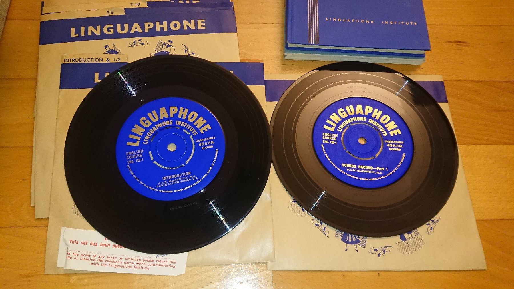 Dischi in vinile: Linguaphone - Englisch-Kurs - 16 Singles – Usato da Egg b. Zürich venduto da orwell1984 3