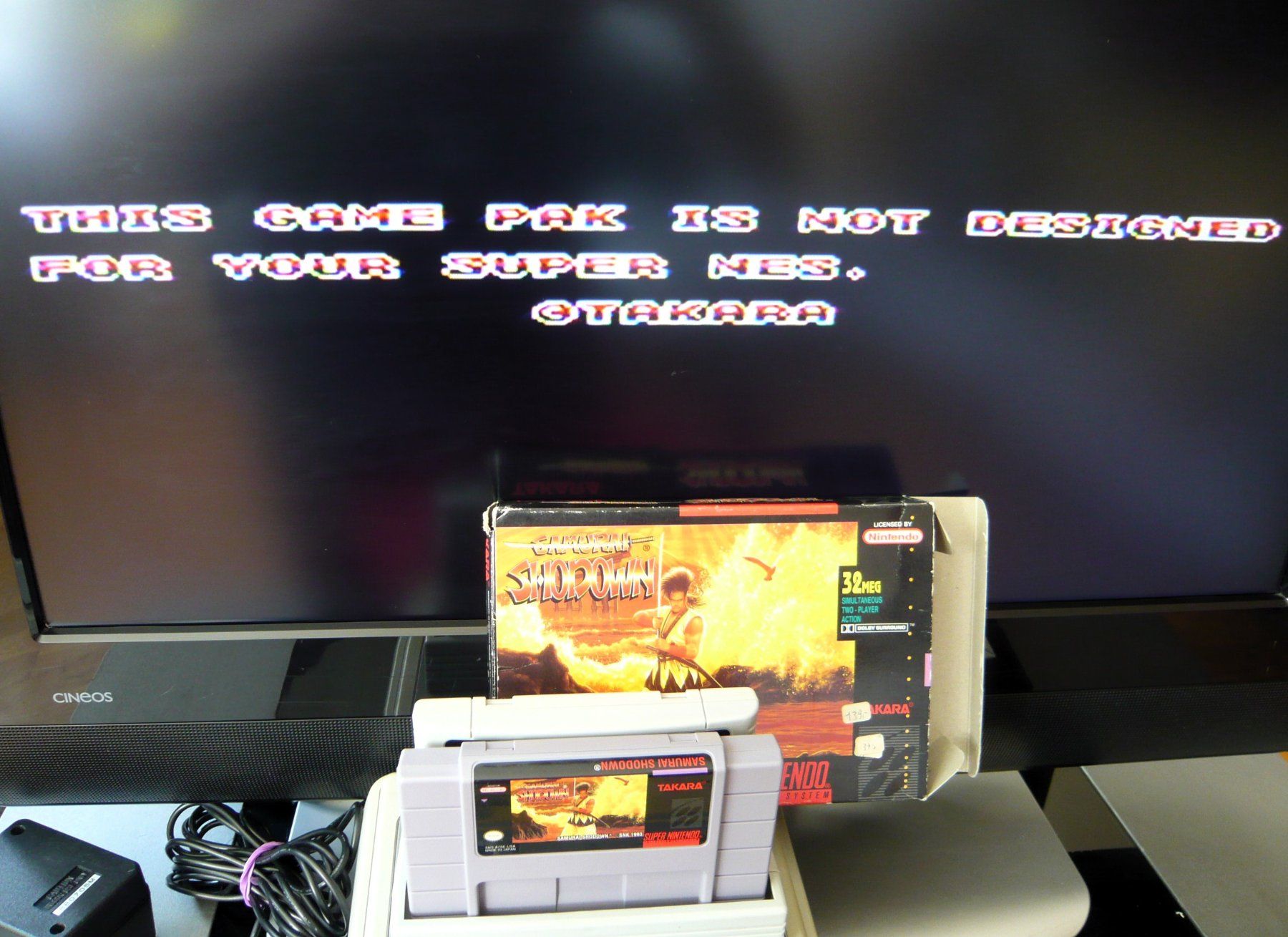 Nintendo Spiele: SNES: Samuraï Showdown, avec Boîte – Gebraucht aus Onex von Jaguar1986 4