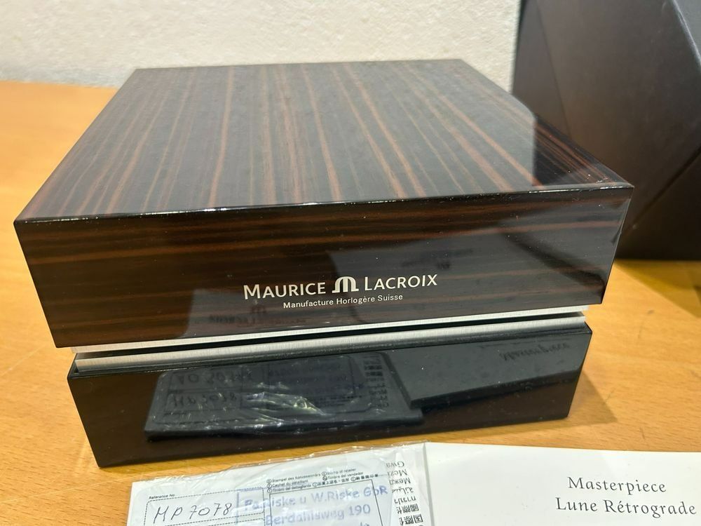 Maurice Lacroix Orologi: maurice lacroix masterpiece lune retrograde full set – Usato da Rothrist venduto da wiggertal-auktionen 3