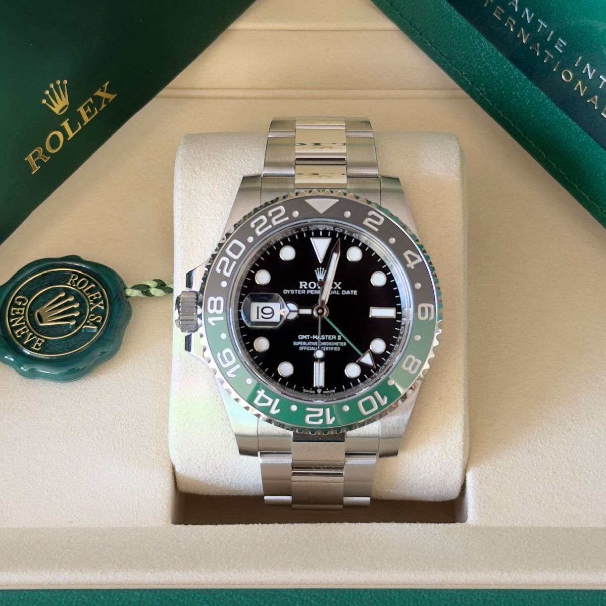 Rolex Uhren: Rolex GMT-Master II Sprite 05/26 New – Neu und originalverpackt aus Pieterlen von Tommy_711