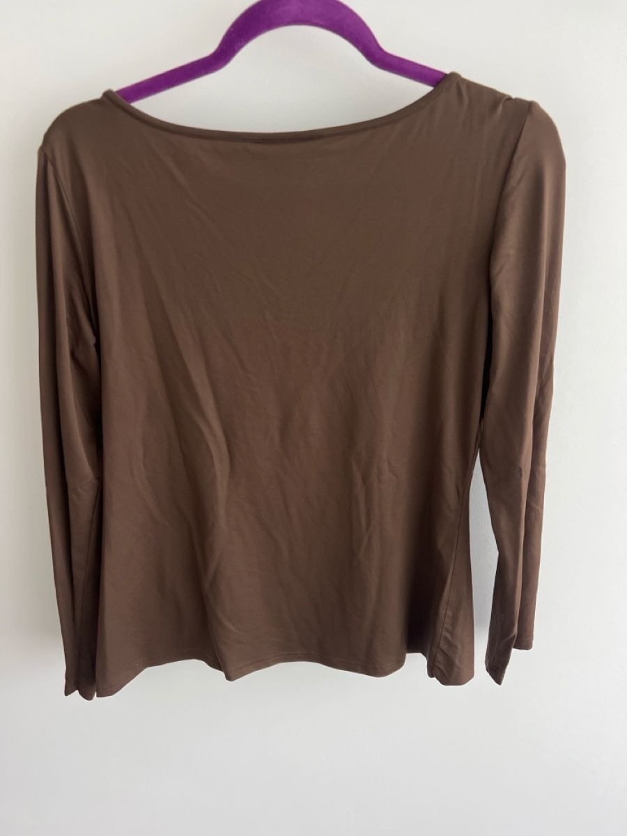 Madeleine T-Shirts: Madeleine Shirt, Langarm, Braun, Gr. 40 – Gebraucht aus Uetikon am See von Sarahm76 1