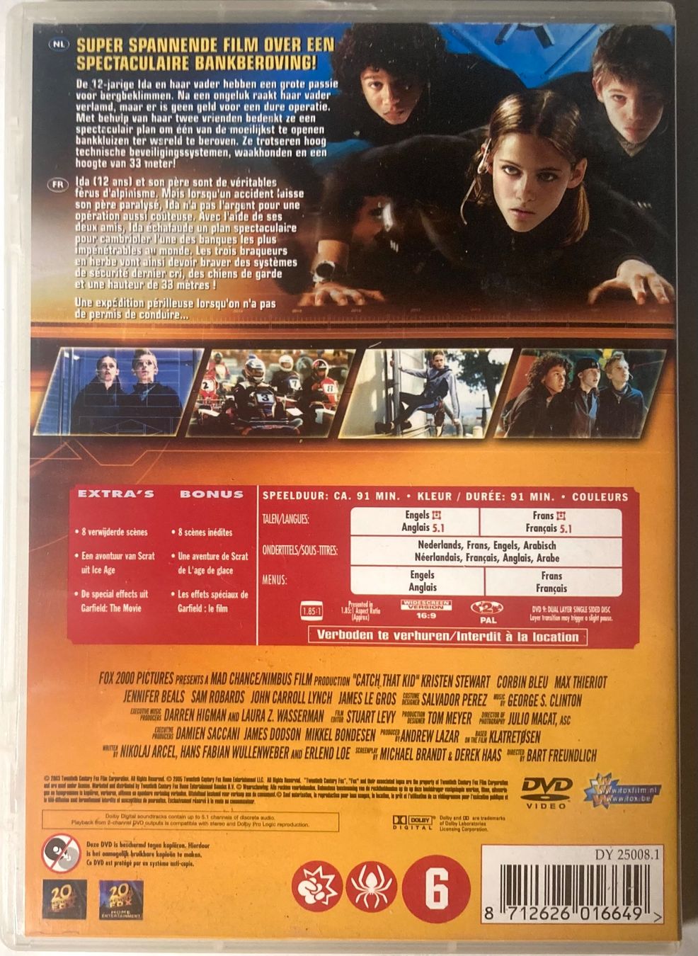 Tutti i DVDs: CATCH THAT KID (LES PETITS BRAQUEURS) – Usato da Poliez-Pittet venduto da Newtown-Records 1