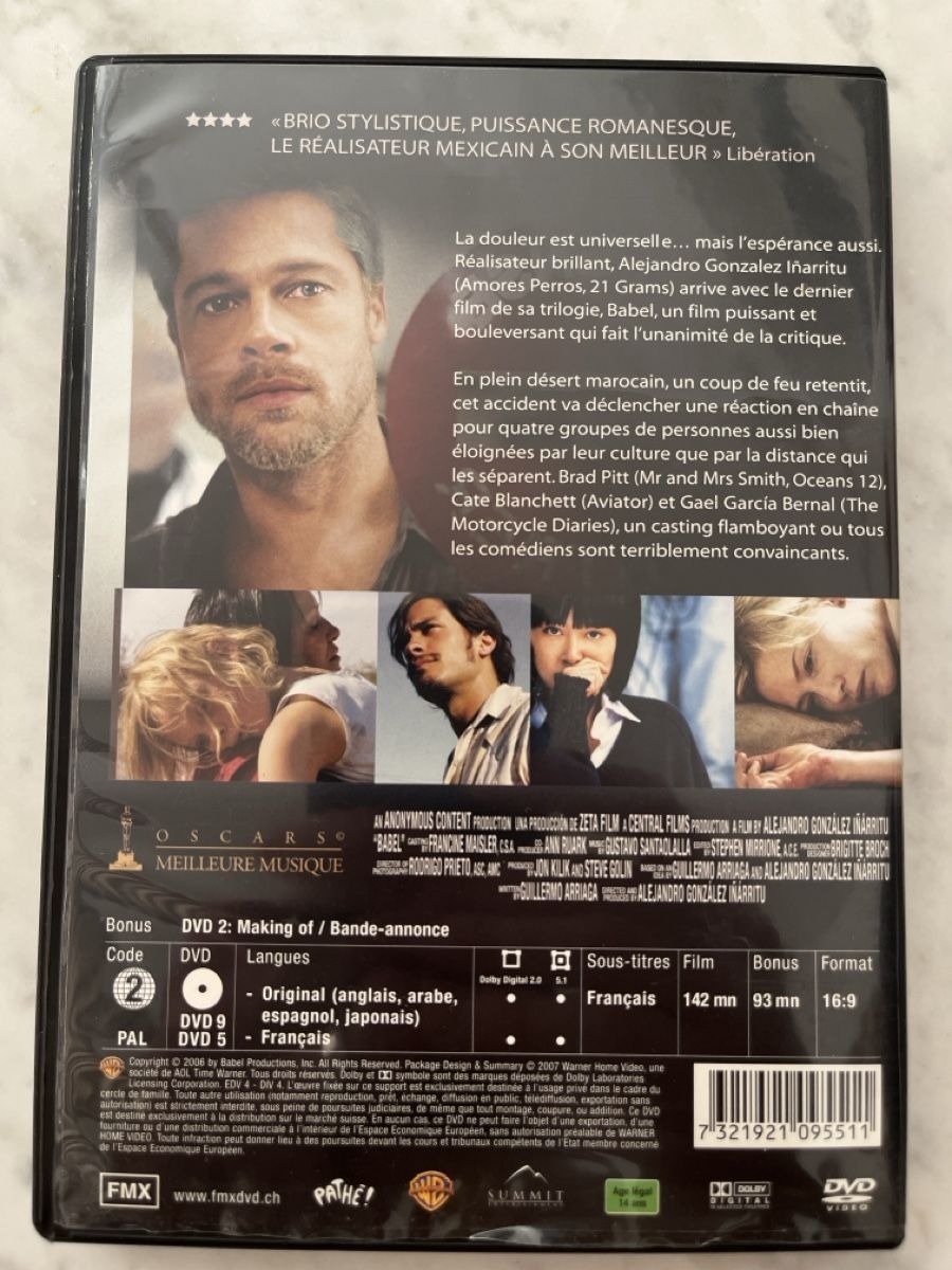 Alle DVDs: DVD Babel double DVD  – Gebraucht aus Biel/Bienne von lux2000 3