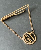 Vintage SWANK Krawattenklammer Classic  "GT"