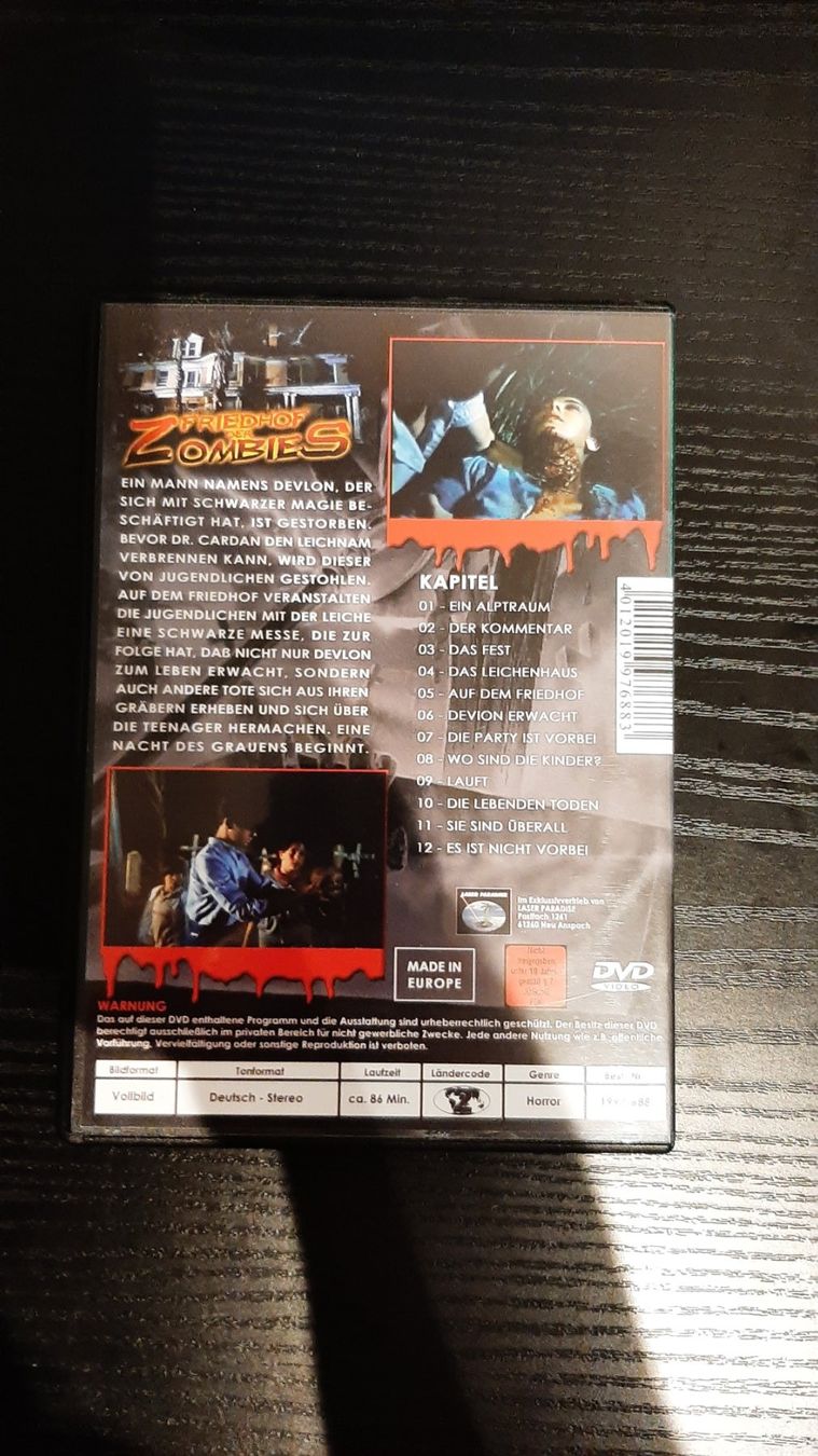 Tutti i DVDs: Friedhof der Zombies – Usato da Kriens venduto da adr_f6fh 2